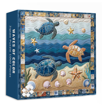 Waves of Color puzzle puzzle 1000 pezzi